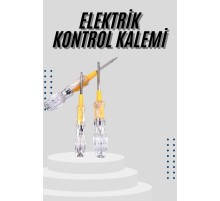 Kontrol Kalemi Çift Taraflı Uçlu Elektrik Akım Test Cihazı