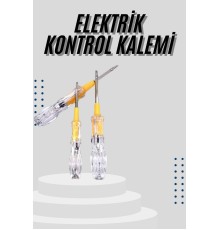 Kontrol Kalemi Çift Taraflı Uçlu Elektrik Akım Test Cihazı