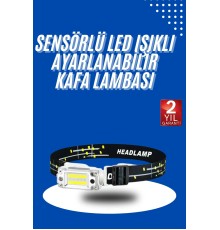Kafa Lambası, Su Geçirmez Kafa Feneri 3 Mod Aydınlatma