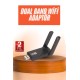 Wifi Alıcı Dual Band Usb 3.0 Adaptör Kablosuz Windows 7/8/10/11