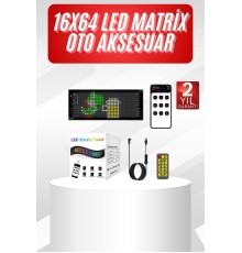 Led Ekran Matrix Panel Dijital Araba Yazısı RGB