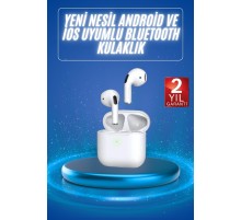 4.Nesil Bluetooth Kulaklık Yüksek Ses Kaliteli Dokunmatik Kontrol Özellikli