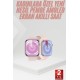 Pembe Akıllı Saat 49mm iOS & Android Uyumlu Arama Özellikli