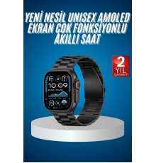 Akıllı Saat 3 Kordonlu Waterproof Adımsayar, Titreşim ve GPS Özelliği