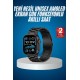 Akıllı Saat 3 Kordonlu Waterproof Adımsayar, Titreşim ve GPS Özelliği