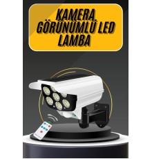 LED Lamba-Güneş Paneli Destekli Uzaktan Kumandalı Solar LED Lamba