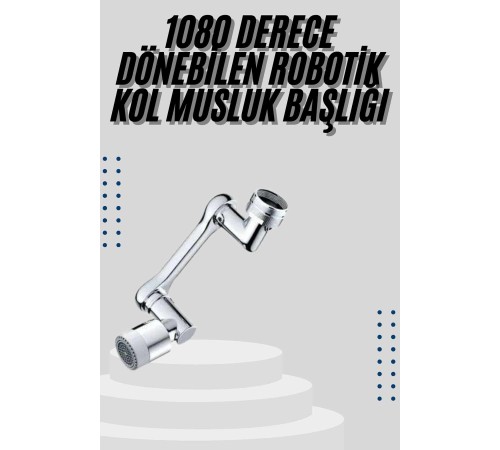 Mutfak Musluk Başlığı 1080 Derece Dönebilir Oynar Başlıklı Musluk Aparatı Mutfak Musluk Başlığı 1080 Derece Dönebilir Oynar Başlıklı Musluk Aparatı
