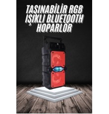 Bluetooth Hoparlör Çift Mikrofonlu Güçlü Ses Kaliteli Kesintisiz Kablosuz