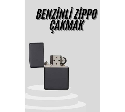 Çakmak Parlak Siyah Doldurulabilir Hedyelik Eşya