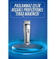 3 Taraklı Saç Sakal Düzeltici Traş Makinesi Seti Paslanmaz Çelik