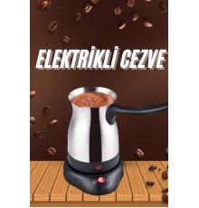 Elektrikli Türk Kahvesi Makinesi Elektrikli Cevze Telveli
