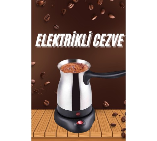 Elektrikli Türk Kahvesi Makinesi Elektrikli Cevze Telveli