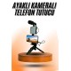 Telefon Tutucu Mini Mikrofonlu Tripod Vlog Çekim Video
