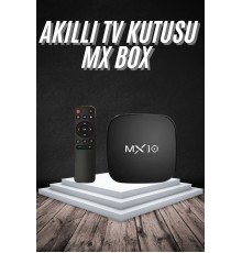 Akıllı TV kutusu Mx Box Android 7.1 TV kutusu 2.4G Wifi