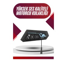 Intercom Bluetooth Kask Kulaklık Motosiklet Kulaklık 5.0 Bluetooth