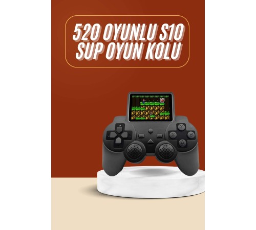 Yeni Nesil Mini Atari 520 Retro Oyunlu S10 El Atarisi Video Oyun Konsolu