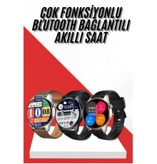 Akıllı Saat 1.5 Inç Amoled Ekran Çift Kordonlu GPS NFC Uyumlu