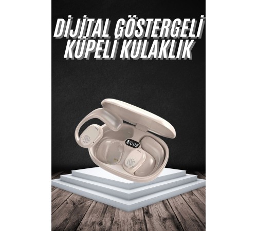 Android ve İOS Uyumlu Bluetooth Küpe Kulaklık Bluetooth Kulaklık Kablosuz