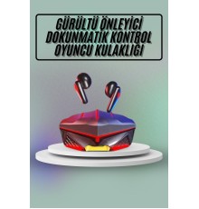 Dokunmatik Kontrol Tws Işıklı Kulakiçi Bluetooth Kulaklık Kablosuz  Kulaklığı