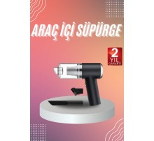 Araç İçi Süpürge Kablosuz Şarjlı Elektrikli Süpürge Elde Taşınabilir