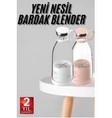 Taşınabilir Kablosuz Şarjlı Kişisel Smoothie El Blender Mini Meyve Sıkacağı