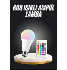 Ambiyans Aydınlatma RGB Led Lamba Kumandalı Renk Değiştirebilen