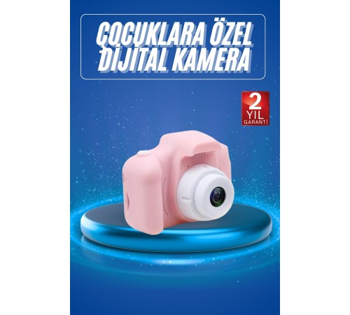 2.0 Inç Ekran Mini 1080p Hd Çocuk Kamera Dijital Fotoğraf Makinesi