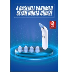 Vakumlu Siyah Nokta Ve Yüz Temizleme Cihazı 4 Başlıklı
