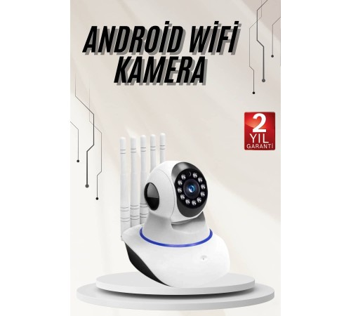 Güvenlik Kamerası Antenli Gece Görüşlü Sensörlü Harekete Duyarlı