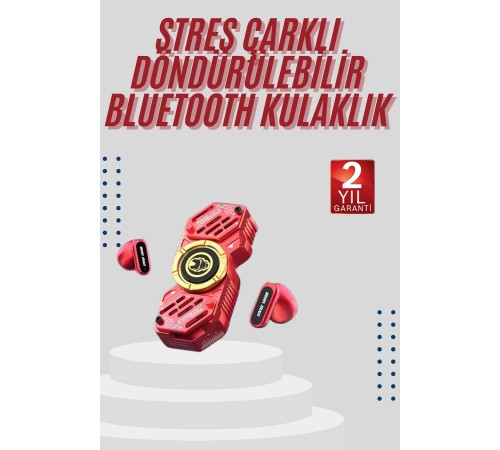 Bluetooth Kulaklık Stres Çarkı ANC Özellikli  Kulaklık