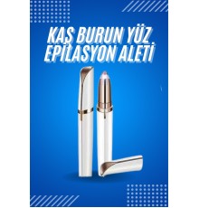 Tüy Kıl Alma Kaş Bıyık Unisex Yüz Bakım Epilasyon Aleti Pilli