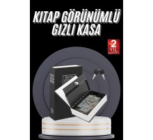 Gizli Kasa Kilitli Sözlük Görünümlü 18cm Gizli Kasa Büyük Boy Anahtarlı