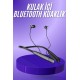 Bluetooth Kulaklık Şarj Göstergeli 100 Saat Şarj Kapasiteli Sporcu Kulaklık