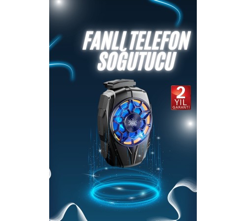 Telefonu Soğutma Fanı Radyatör Mobil Cihazlara Uyumlu Soğutucu