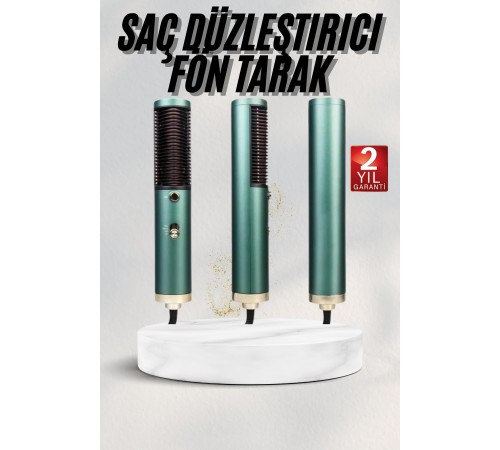 Fön Tarak Saç Düzleştirici Saç Kurutma Makinesi Sıcak Hava Fırçası