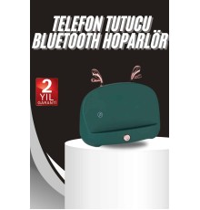 Bluetooth Hoparlör Uzun Pil Ömrü Yüksek Ses Kaliteli Kablosuz Telefon Tutma