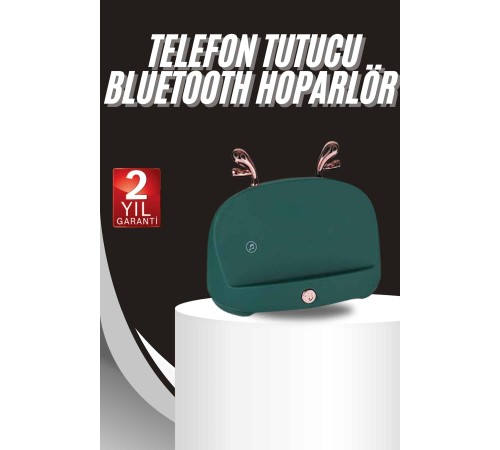 Bluetooth Hoparlör Uzun Pil Ömrü Yüksek Ses Kaliteli Kablosuz Telefon Tutma