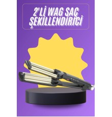 Profesyonel Seramik Kaplama Saç Şekillendirici Wag Maşa Isı Ayarlı