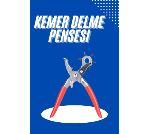 Kemer Delici Kemer Delme Pensesi Delik Açıcı Şık Aparatı Aparat