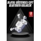 4 Adet Çift Kulaklık Dijital Göstergeli Yüksek Ses Kaliteli Bluetooth Kulaklık