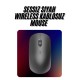 Kablosuz Bağlantı Yüksek Hassasiyetli Kablosuz Wireless Siyah Mouse