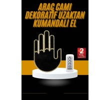 Uzaktan Kumandalı Araba Parmak Hareketi Işığı Parmak Işığı LED Araba Arka Pencere