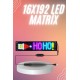 Matrix Led 16x192 Cama Yapışan Telefon Kontrollü Panel Dijital Ekran Kumandalı