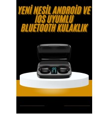 Kablosuz Dijital Göstergeli Çağrı Cevaplayabilen TWS 5.0 Bluetooth Kulaklık