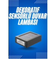 Solar Güneş Enerjili Çift Taraflı Duvar Lambası Çift Taraflı Duvar Lamba Güneş Enerjili