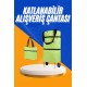 Alışveriş Çantası Katlanabilir Pazar Arabası Tekerlekli Pazar Arabası Katlanabilir