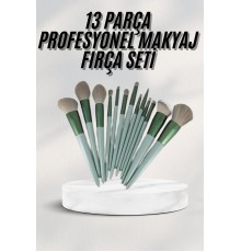 Dayanıklı Makyaj Fırçası Seti 13 Parça Yumuşak Kıllı Fırçalar Allık Fondöten Far Fırçası