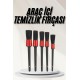 Araç İçi Led Aksesuar 5 Farklı Detaylı Araba Temizlik Fırçası Oto Temizleme Fırçası