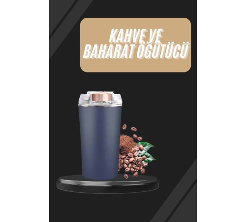 Dayanıklı Paslanmaz Çelik Kolay Kullanım Kahve Ve Baharat Öğütücü