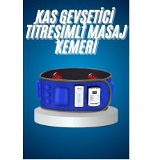 Titreşimli Kas Gevşetici Masaj Kemeri Zayıflama Aleti Bel Bölge Sırt Masaj Aleti